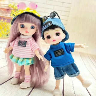 Búp bê 16cm mẫu đẹp dễ thương