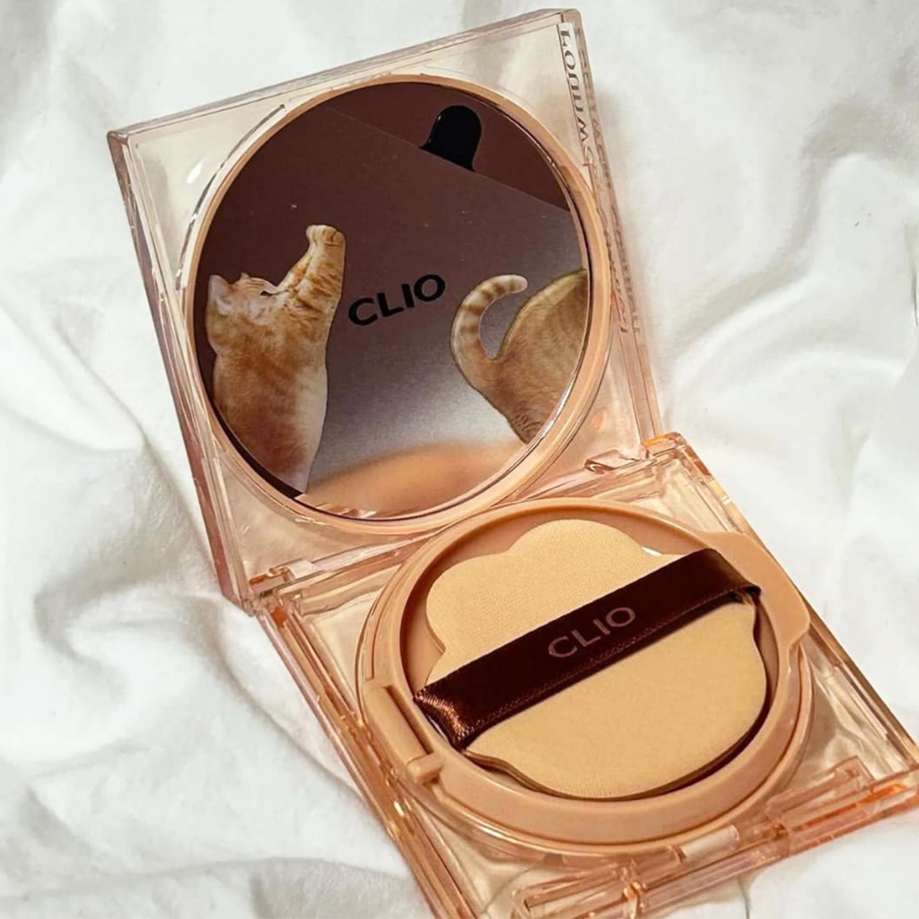Cushion Clio Mèo Phấn Nước Clio Kill Cover The New Founwear Cushion SPF50+ PA+++ Che Khuyết Điểm Mịn Lì