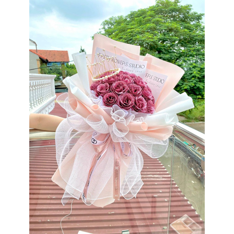 Lưới Thô Cứng Gói Hoa,Trang Trí Giỏ 10Y