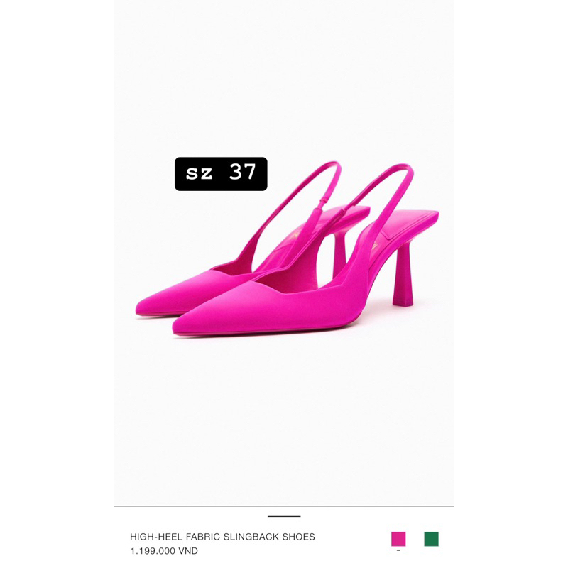❤️GIẦY ZA.RA CHÍNH HÃNG HIGHHEEL SLINGBACK❤️