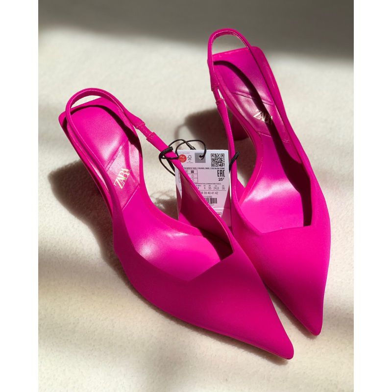 ❤️GIẦY ZA.RA CHÍNH HÃNG HIGHHEEL SLINGBACK❤️