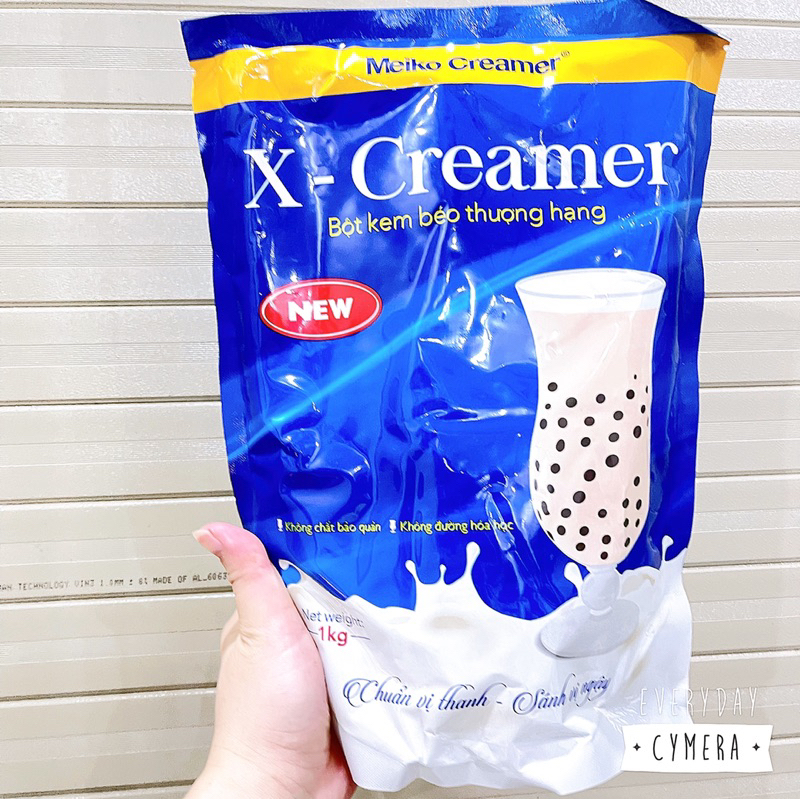 200g Bột sữa béo thượng hạng X-CREAMER pha trà sữa siêu ngon (tách từ gói 1kg)