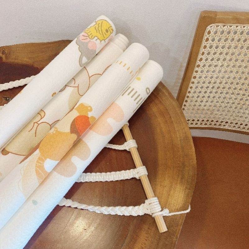 Chống thấm cotton organic Monona - Phiên bản thước đo chiều dài bé