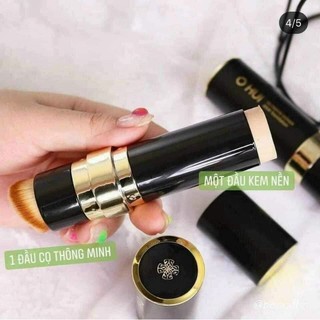 Thanh Che khuyết điểm hoàn hảo – Ohui Stick foundation thỏi 2 đầu kèm cọ tán nền 15g SPF50/PA+++