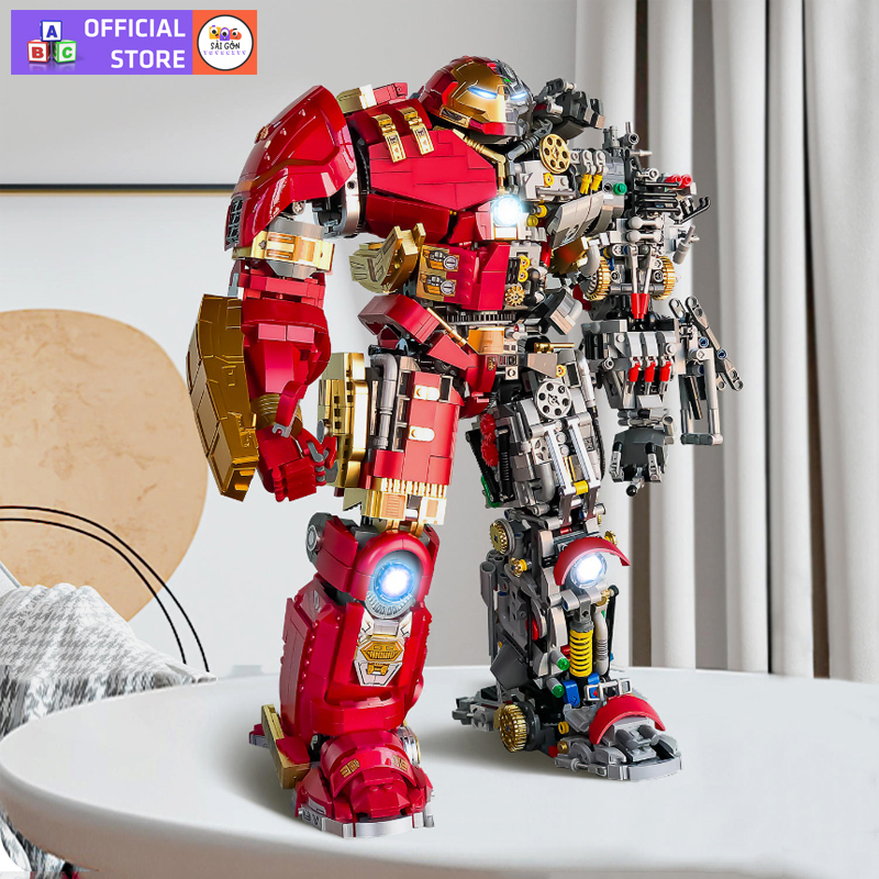 Đồ Chơi Lắp Ráp Kiểu LEGO Mô Hình ROBOT Anti HULK BUSTER Iron Man Trong Avengers 10513 Với 4183 Mảnh Ghép Chi Tiết