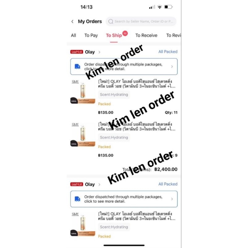 Sữa tắm Olay sáng da 500ml