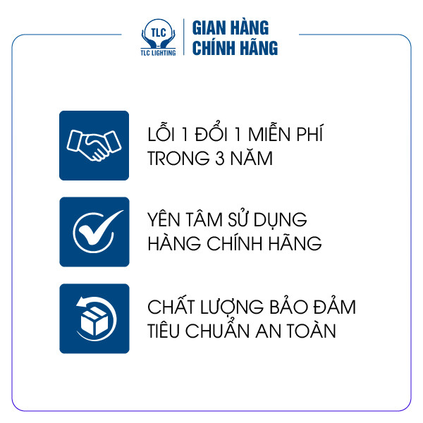 Đui đèn liền dây có công tắc dài 5m, 3m TLC LIGHTING