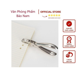 Kìm bấm lỗ stacom - kìm bấm 1 lỗ flashcard - đường kính lỗ: 6mm - tiện lợi cho văn phòng