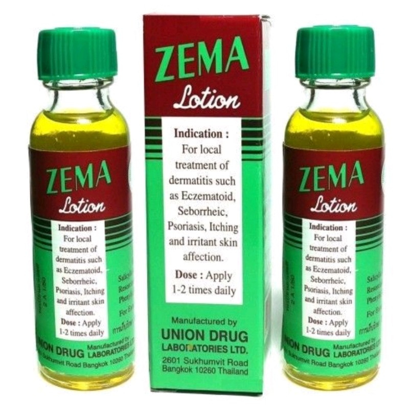 01 Dung Dịch Lotion Zema Thái Lan 15ml (chàm,vảy nến,ngứa...) | BigBuy360 - bigbuy360.vn