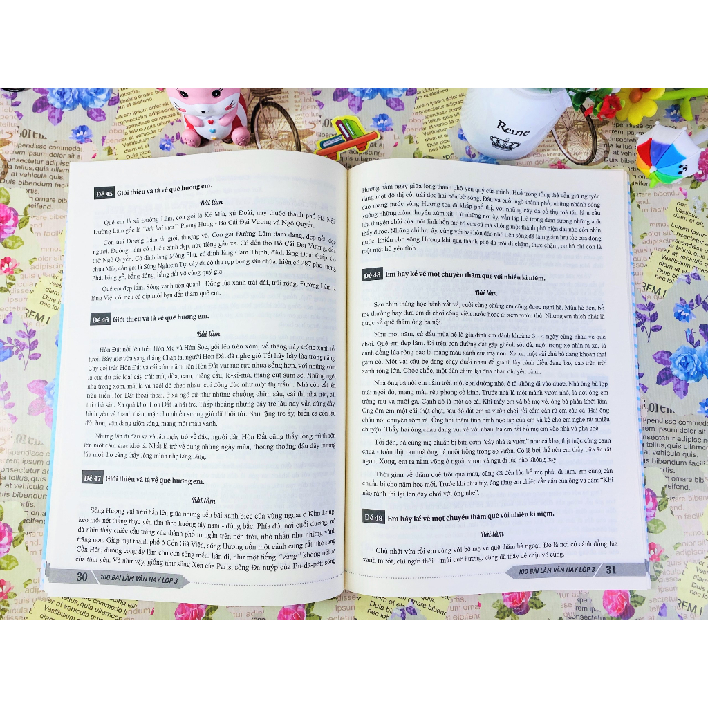 Sách - 100 Bài Làm Văn Hay Lớp 3 - ndbooks