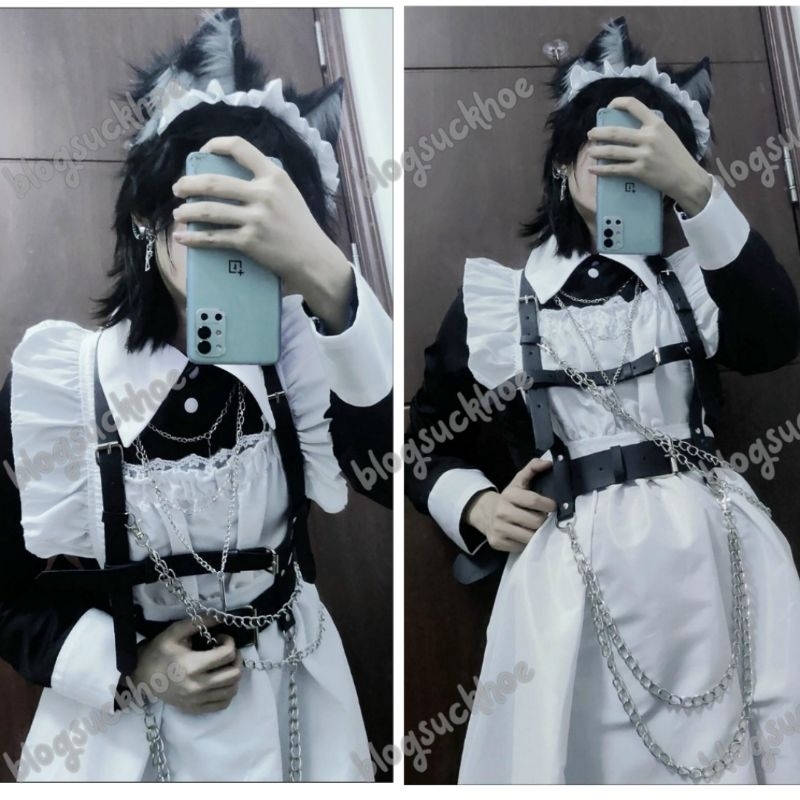 Che Tên Sp, Sét Hầu Gái RuKi Cosplay Nam Nữ