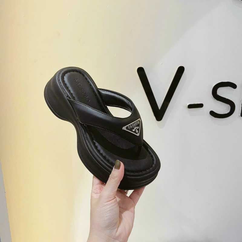 Dép tông kẹp xỏ ngón đế bánh mì pra hàng quảng châu loại 1