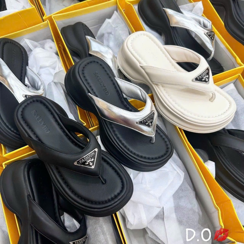 Dép tông kẹp xỏ ngón đế bánh mì pra hàng quảng châu loại 1