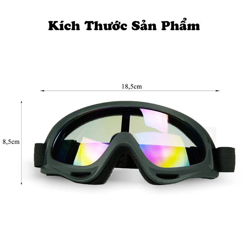 Kính uv X400 dành cho mũ bảo hiểm 1/2 và 3/4 chống bụi - gió và đi phượt