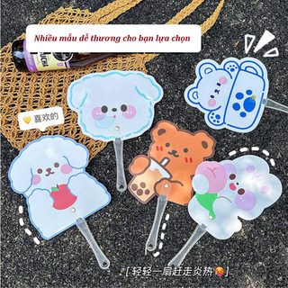Quạt Cầm Tay Động Vật Cute