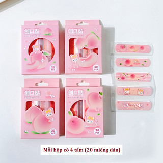 Set 5 Miếng Băng Cá Nhân Hoạt Hình Cute
