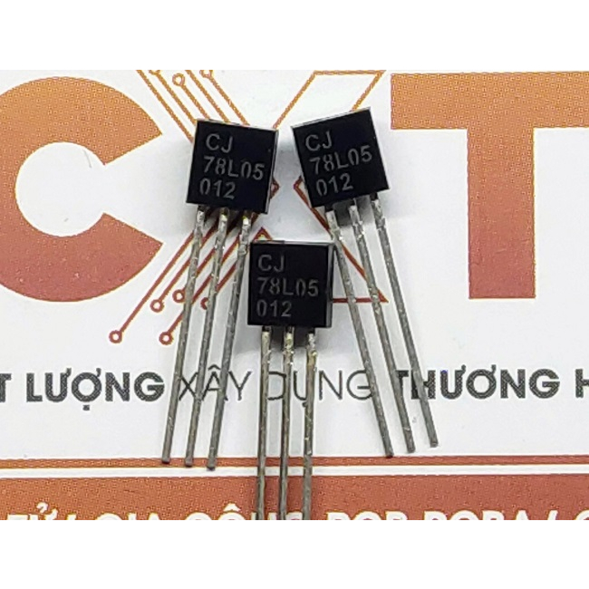 CJ78L05 IC nguon 0.1A 5V 0.625W TO-92
