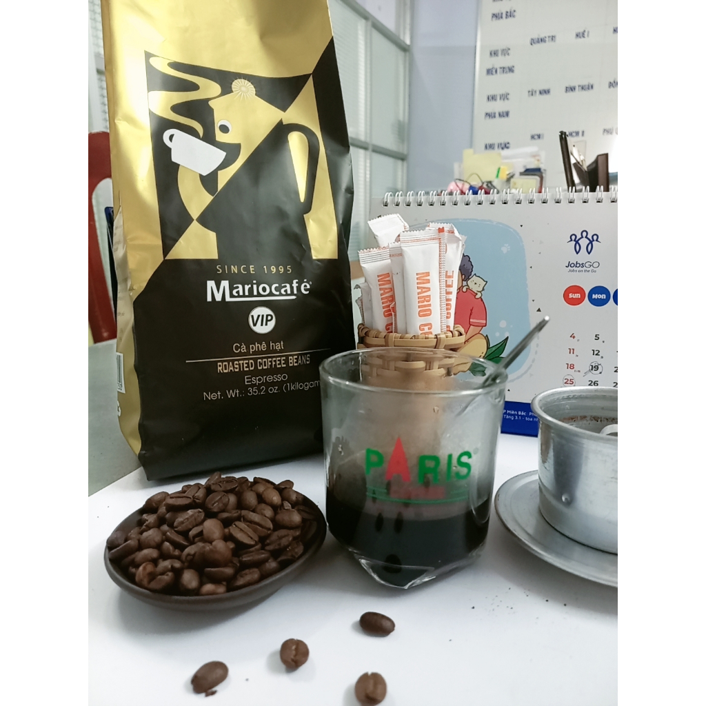 Cà phê Robusta nguyên chất 100%  - Đắng đậm, mạnh đặc trưng