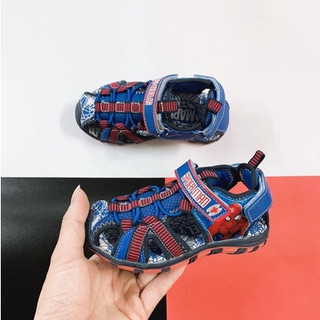 Sandal rọ spiderman bé trai