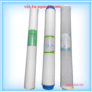 Lõi lọc thô 123 20' dùng cho cột lọc tổng và lọc chặn đầu nguồn