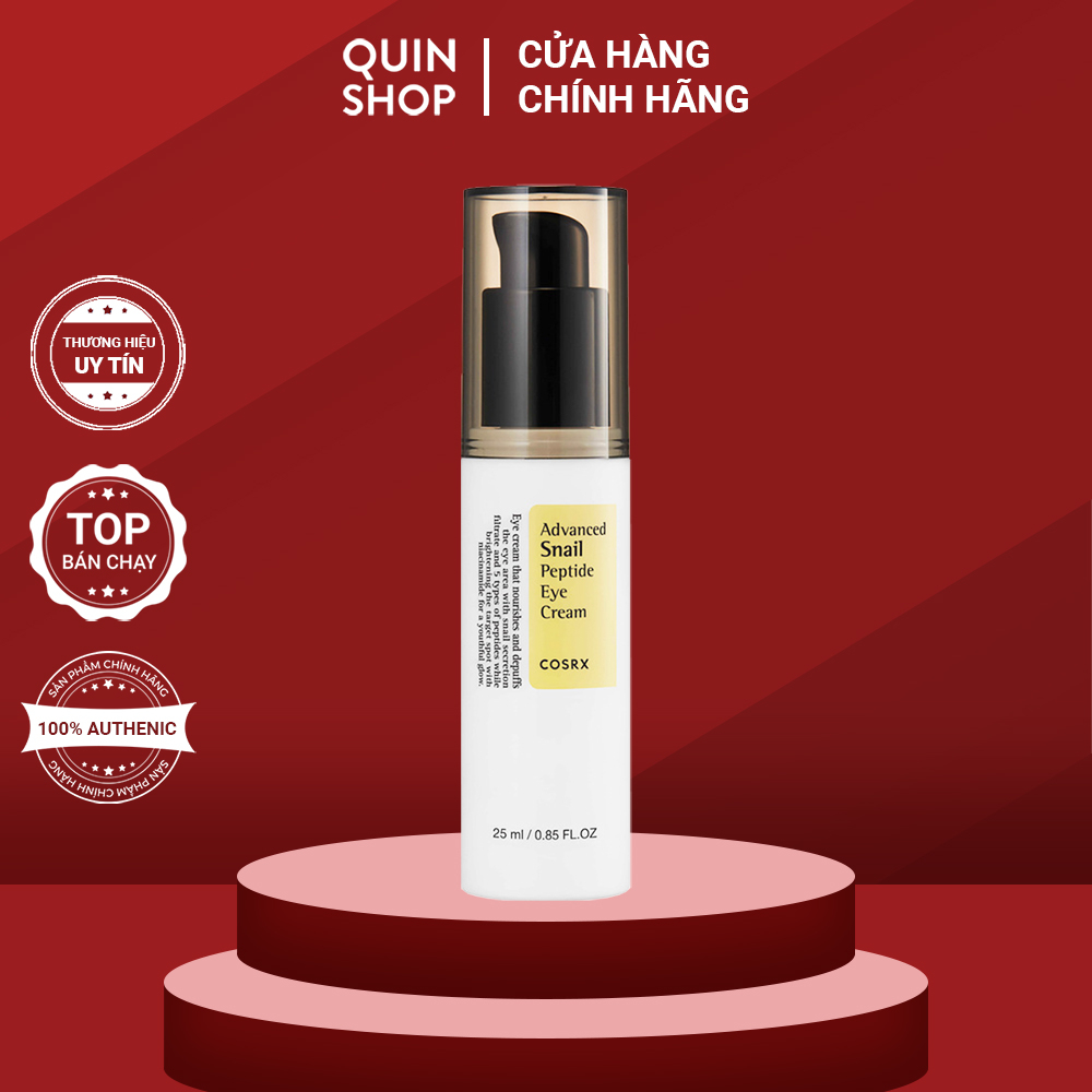 Kem Mắt Chống Lão Hóa, Mờ Thâm Cosrx Advanced Snail Peptide Eye Cream