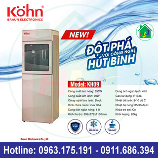 Cây nước nóng lạnh bình hút kohn kh09