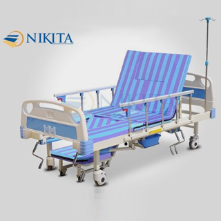 Nhà máy Giường bệnh Nikita 5 tay quay 13 chức năng NKT-DCN05