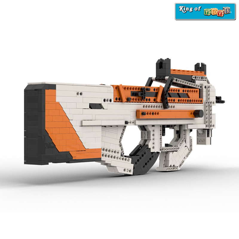 Đồ Chơi Lắp Ráp Xếp Hình Mô Hình Súng PUBG P90 Asiimov 900+ Mảnh Ghép - Bản Thiết Kế Tiêu Chuẩn Của Kevin183