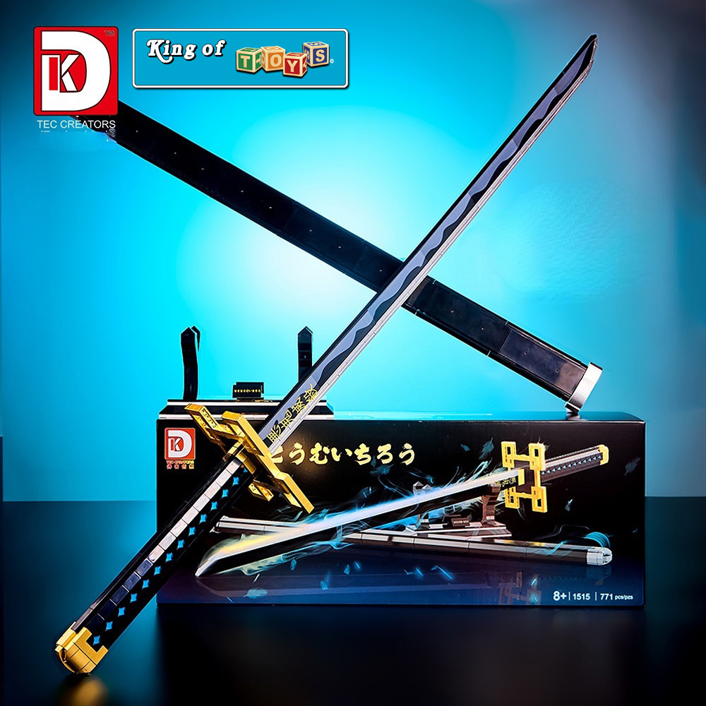 Đồ Chơi Lắp Ráp Kiểu Lego Mô Hình Kiếm Nhật Luân Của Hà Trụ Tokitou Muichirou Kimetsu No Yaiba No.DK1515 Với 700+ PCS