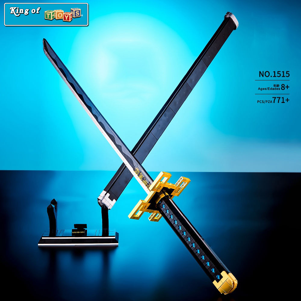 Đồ Chơi Lắp Ráp Kiểu Lego Mô Hình Kiếm Nhật Luân Của Hà Trụ Tokitou Muichirou Kimetsu No Yaiba No.DK1515 Với 700+ PCS