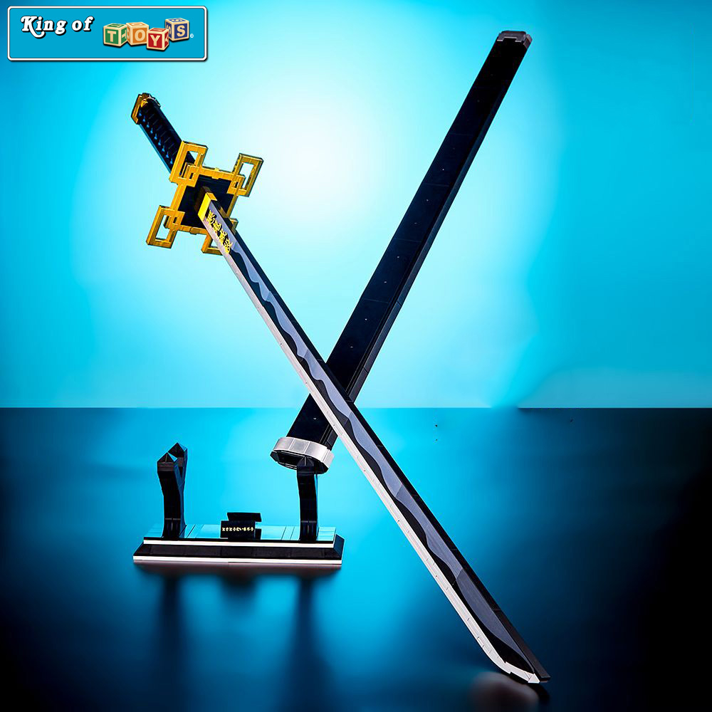 Đồ Chơi Lắp Ráp Kiểu Lego Mô Hình Kiếm Nhật Luân Của Hà Trụ Tokitou Muichirou Kimetsu No Yaiba No.DK1515 Với 700+ PCS