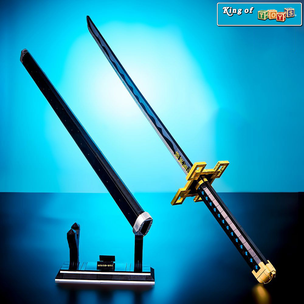 Đồ Chơi Lắp Ráp Kiểu Lego Mô Hình Kiếm Nhật Luân Của Hà Trụ Tokitou Muichirou Kimetsu No Yaiba No.DK1515 Với 700+ PCS