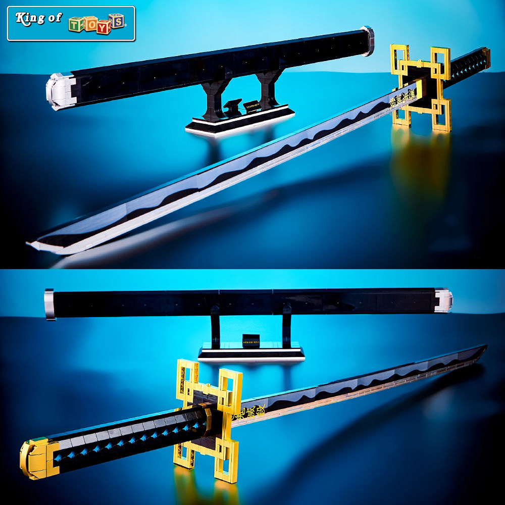 Đồ Chơi Lắp Ráp Kiểu Lego Mô Hình Kiếm Nhật Luân Của Hà Trụ Tokitou Muichirou Kimetsu No Yaiba No.DK1515 Với 700+ PCS