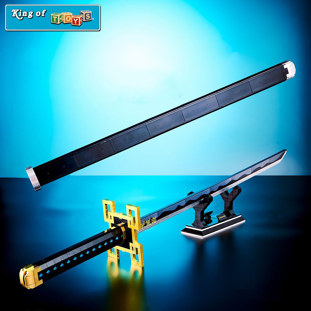 Đồ Chơi Lắp Ráp Kiểu Lego Mô Hình Kiếm Nhật Luân Của Hà Trụ Tokitou Muichirou Kimetsu No Yaiba No.DK1515 Với 700+ PCS