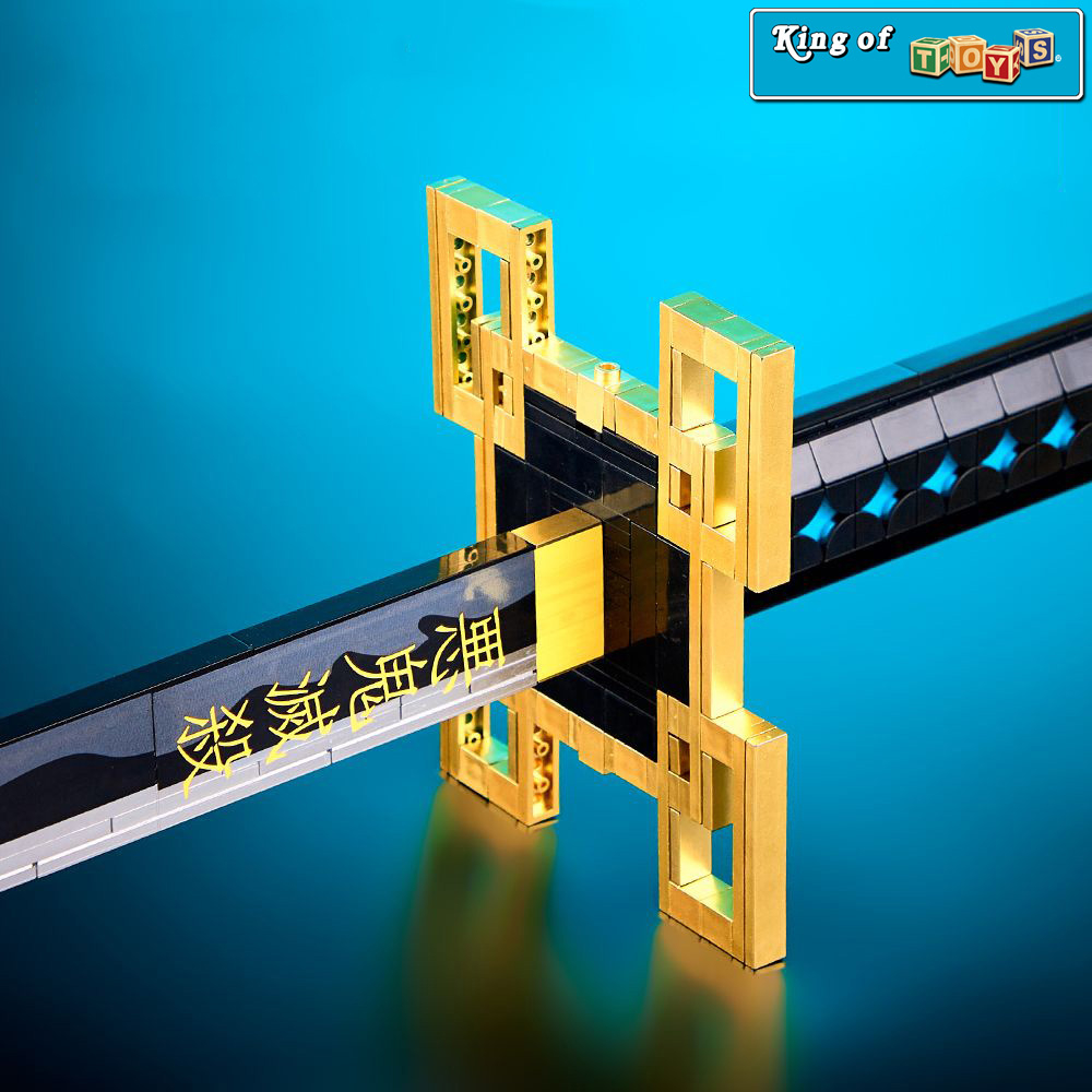 Đồ Chơi Lắp Ráp Kiểu Lego Mô Hình Kiếm Nhật Luân Của Hà Trụ Tokitou Muichirou Kimetsu No Yaiba No.DK1515 Với 700+ PCS