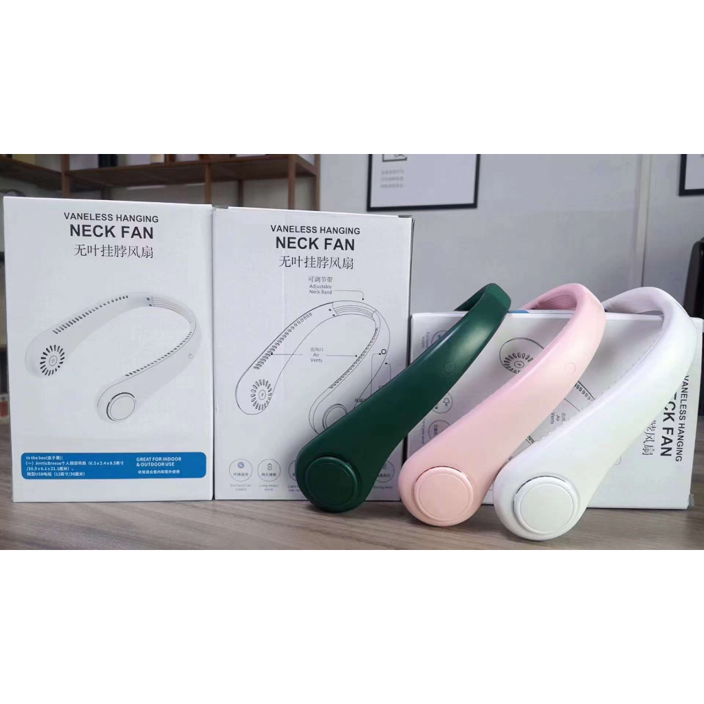 Quạt tích điện mini đeo cổ loại 1