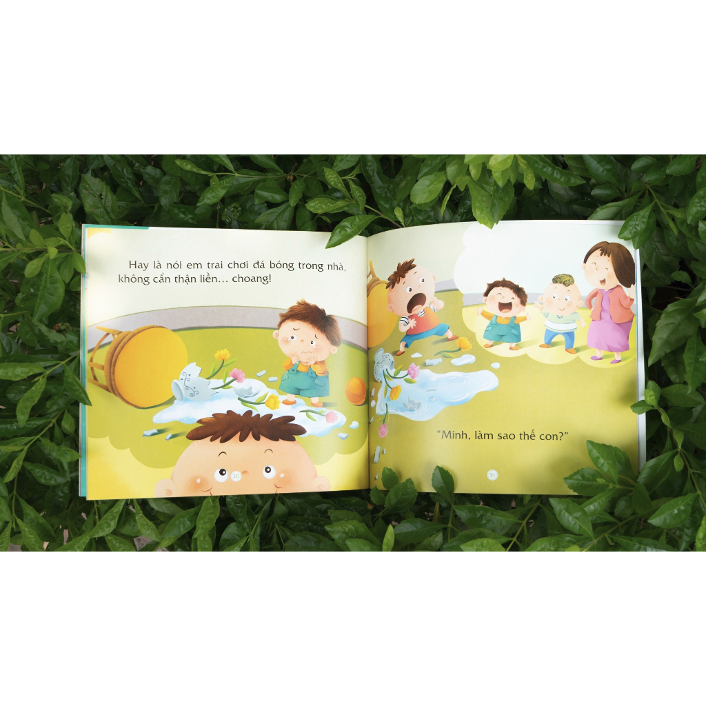 Sách thiếu nhi - Những câu chuyện nhỏ giúp bé lớn khôn - Combo 4 tập bồi dưỡng kĩ năng sống cần thiết cho trẻ