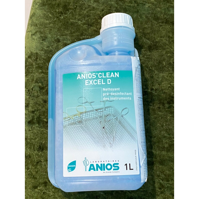 Dung dịch làm sạch và khử nhiễm dụng cụ anios clean excel d - ảnh sản phẩm 2