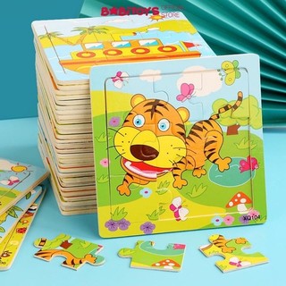 Tranh ghép hình 9 mảnh cho bé