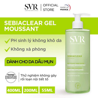 Sữa Rửa Mặt SVR Sebiaclear Gel Moussant