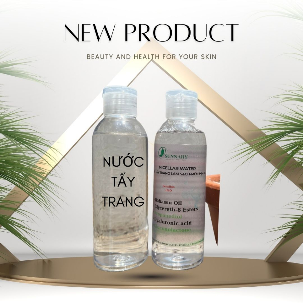 Nước tẩy trang Làm Sạch Sâu cho da DẦU MỤN – NHẠY  CẢM  500ml