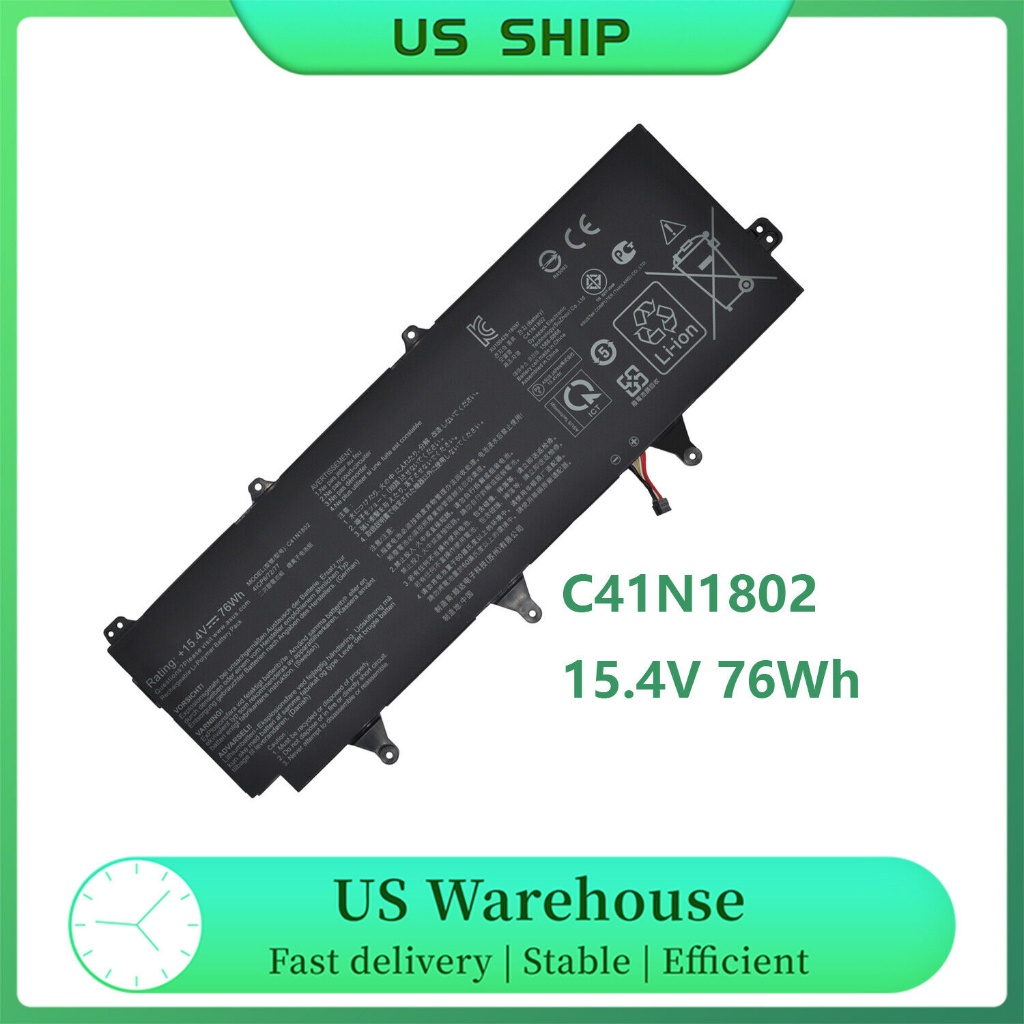 Pin ZIN ASUS ROG Zephyrus S GX701 GX701G GX701GW GX701GV C41N1802