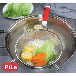 Vợt ray lọc inox cao cấp,ray lọc mịn 2 lớp