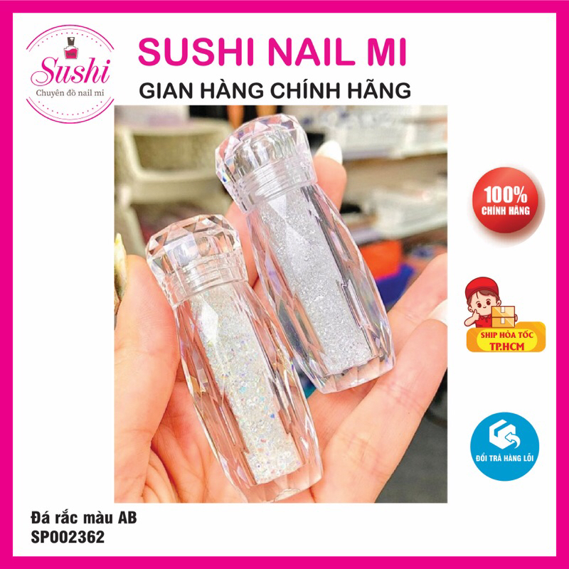Đá rắc nail loại sáng cao cấp trang trí móng tay - Sushi nail mi