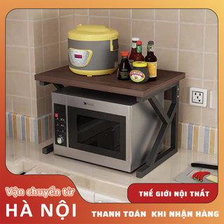 Giá Kệ Để Đồ Gia Dụng Chân Chữ K Chắc Chắn Thông Minh Hiện Đại Đa Năng, Kệ Để Lò Vi Sóng Tiện Lợi