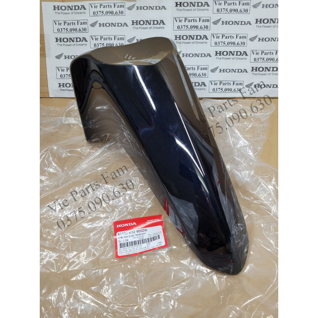 Chắn bùn trước, dè trước phần nhựa sơn Future mập, Future Led 2013-2023 nhiều màu, chính hãng Honda