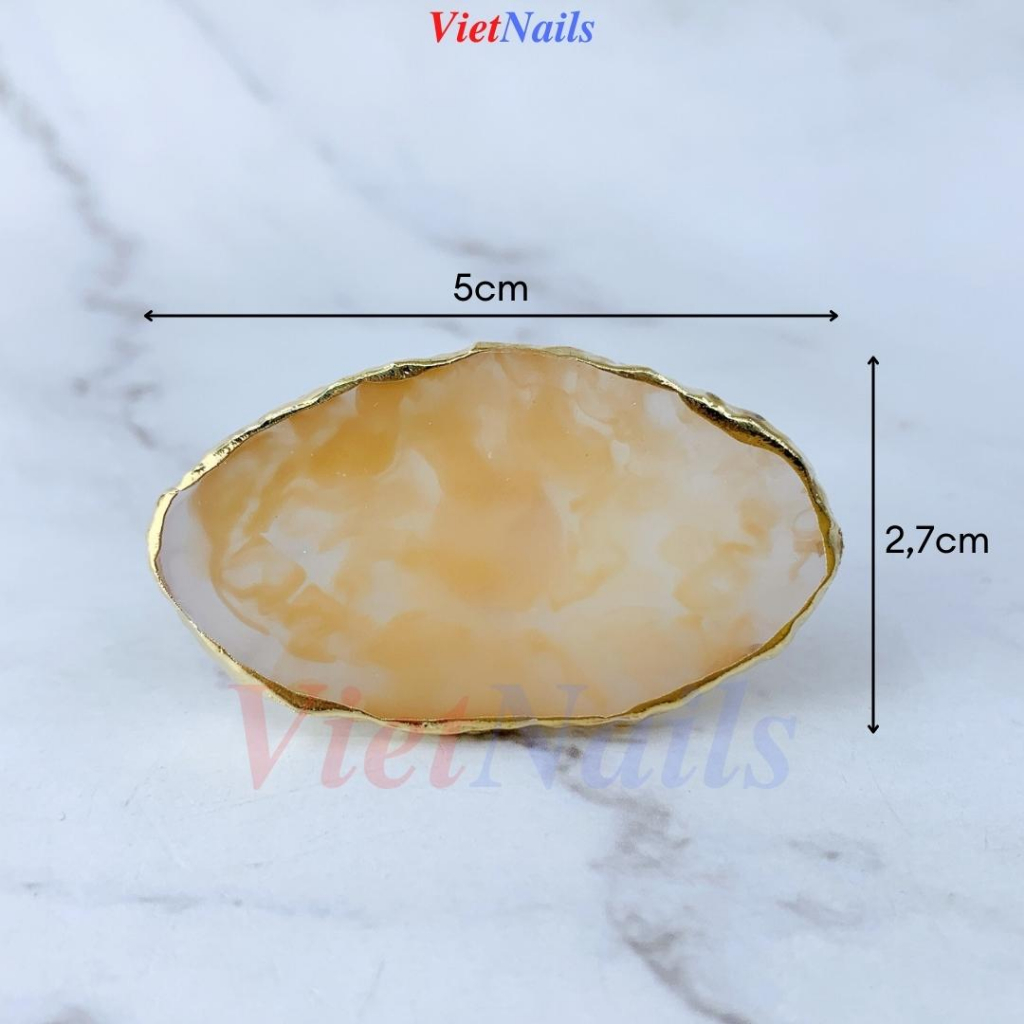 Nhẫn Pha Sơn Gel Vẽ Trang Trí Nail - Nhẫn Đựng Sơn Gel Vẽ Móng