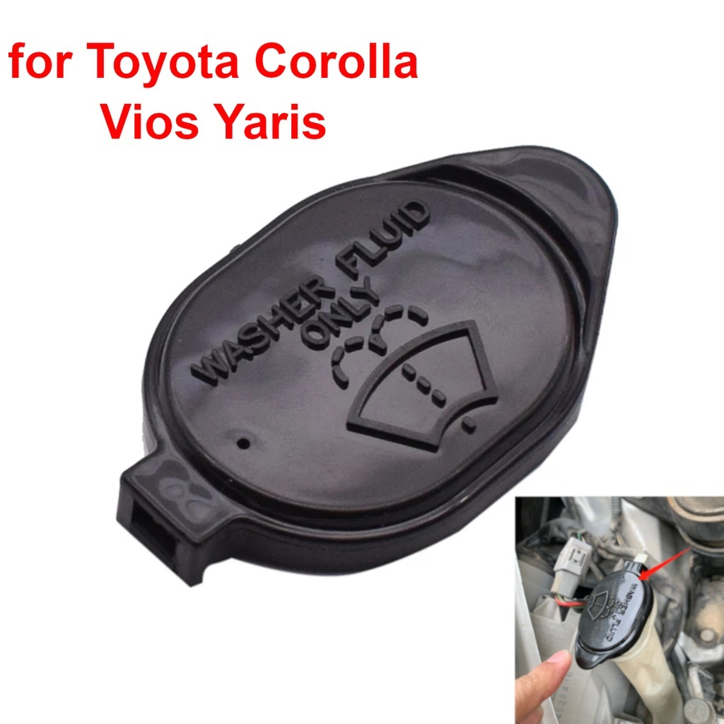 Nắp đậy bình nước rửa kính chắn gió (BẦU DỤC) cho xe hơi Toyota Corolla Vios Yaris RAV4 Highlander