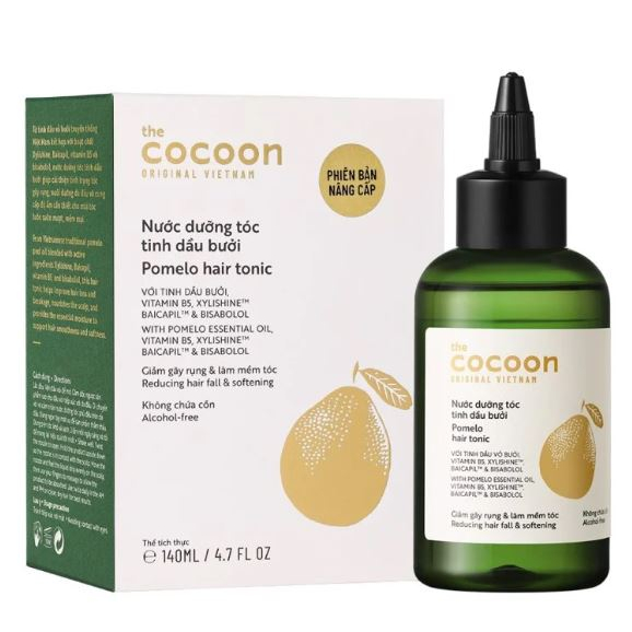 Tinh dầu bưởi The Cocoon Pomelo Hair Tonic (140ml)