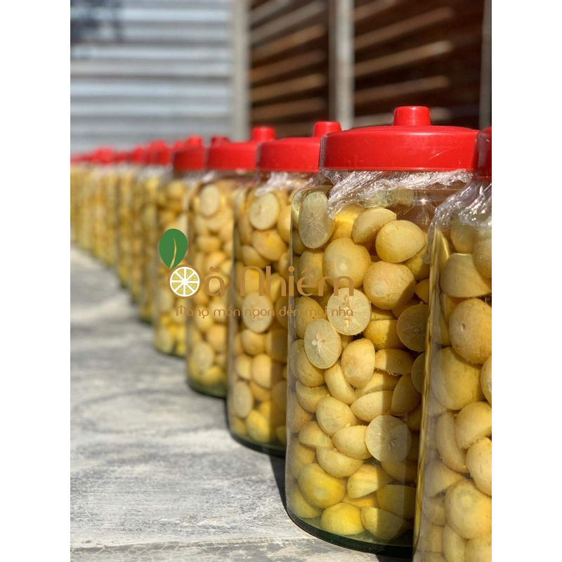 Chanh muối Bà Nhiêm đuờng tự nhiên CHÍNH HÃNG 100%